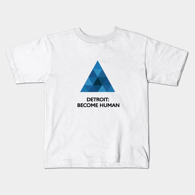 Detroit: Become Human Kids T-Shirt by kexa